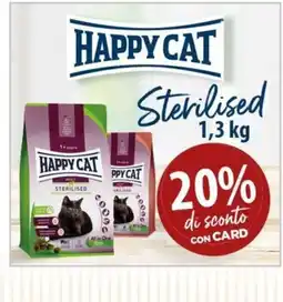 L´Isola dei Tesori Happy Cat Sterilised offerta