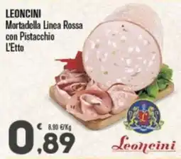 Punto é market Mortadella Linea Rossa con Pistacchio Leoncini offerta