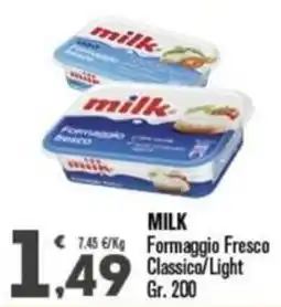 Punto é market Milk Formaggio Fresco Classico offerta
