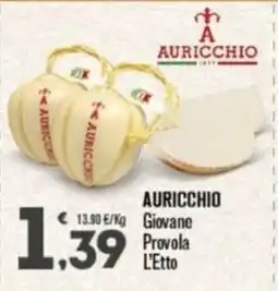 Punto é market Auricchio Giovane Provola L'Etto offerta