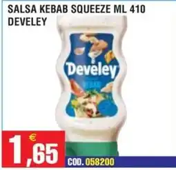 Immenso Cash Salsa kebab Develey offerta