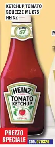 Immenso Cash Ketchup tomato Heinz offerta