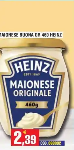 Immenso Cash Maionese originale Heinz offerta