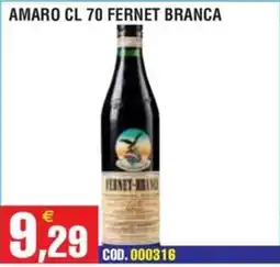 Immenso Cash Amaro Fernet Branca offerta