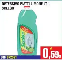 Immenso Cash Detersivo piatti limone Scelgo offerta