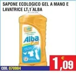 Immenso Cash Sapone ecologico gel a mano e lavatrice Alba offerta