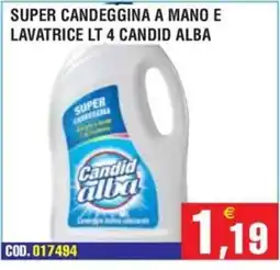 Immenso Cash Super candeggina Candid alba offerta
