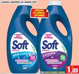 Immenso Cash Liquido lavatrice Soft offerta