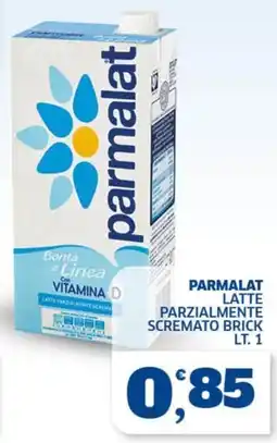 Ok Sigma Parmalat latte parzialmente scremato brick offerta