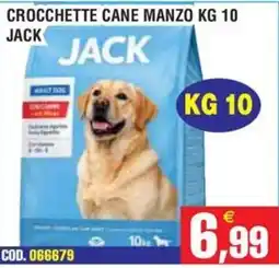 Immenso Cash Crocchette cane manzo jack offerta