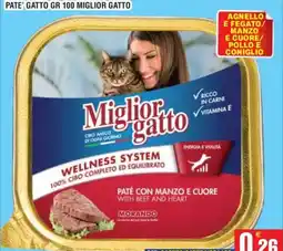 Immenso Cash Paté con manzo e cuore Miglior gatto offerta