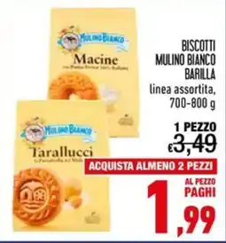 Spesa Facile Conad Biscotti Mulino Bianco offerta