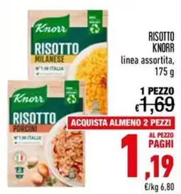 Spesa Facile Conad Risotto Knorr offerta
