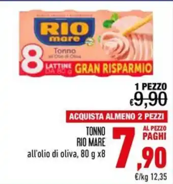 Tonno Rio Mare all'olio di oliva