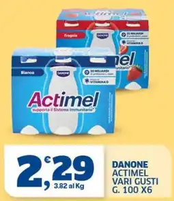 Ok Sigma Actimel Danone offerta