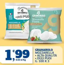 Ok Sigma Granarolo Mozzarella Fresca offerta