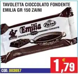 Immenso Cash Tavoletta cioccolato fondente Emilia offerta