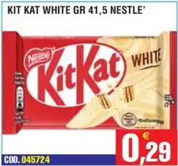 Immenso Cash KitKat white Nestlé offerta