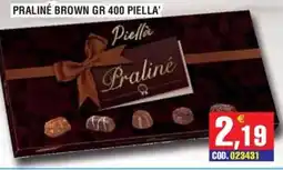 Immenso Cash Praliné Brown Piella' offerta