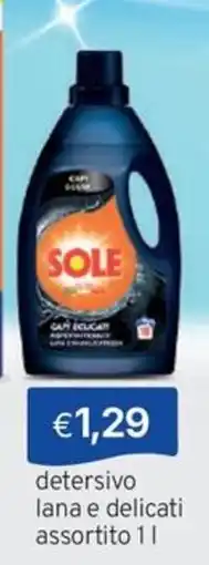 Sirene Blu Sole detergente lana e delicati offerta