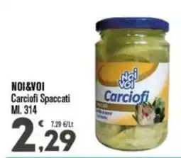Punto é market Noi&Voi Carciofi Spaccati offerta
