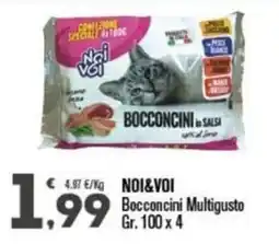 Punto é market Noi&Voi Bocconcini Multigusto offerta