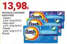 Doro Daily Pastiglie lavatrice Dash Pods offerta