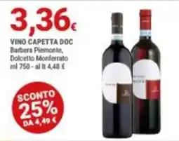 Doro Daily Vino Capetta DOC offerta