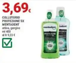 Doro Daily Collutorio protezione 5x mentadent attiva, gengive offerta