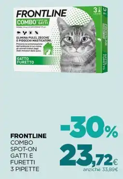 L´Isola dei Tesori Frontline combo spot-on gatti e furetti offerta