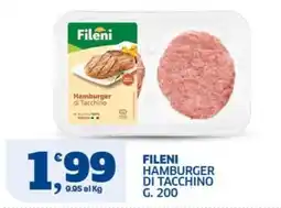 Ok Sigma Fileni Hamburger di Tacchino offerta