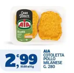 Ok Sigma Aia cotoletta pollo milanese offerta