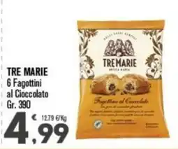 Punto é market Tre Marie Fagottini al Cioccolato offerta