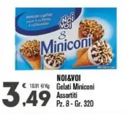 Punto é market Noi&Voi Gelati Miniconi Assortiti offerta