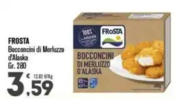 Punto é market Frosta Bocconcini di Merluzzo d'Alaska offerta
