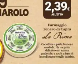 Doro Daily Formaggio Tenero di Capra La Prima offerta