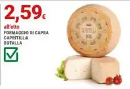 Doro Daily Formaggio di capra Capritilla Botalla offerta
