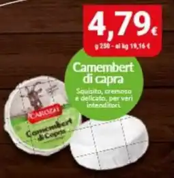 Doro Daily Camembert di capra offerta