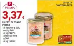 Doro Daily Filetti di tonno Primia offerta