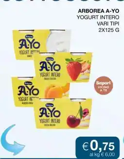 Coop ARBOREA A-YO YOGURT INTERO offerta