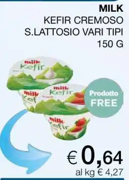 Coop MILK KEFIR CREMOSO S.LATTOSIO VARI TIPI offerta