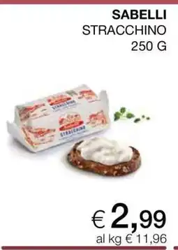 Coop SABELLI STRACCHINO offerta