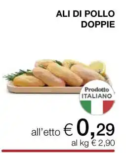 Coop ALI DI POLLO DOPPIE offerta