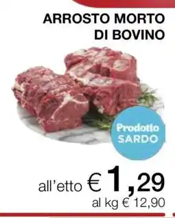 Coop ARROSTO MORTO DI BOVINO offerta