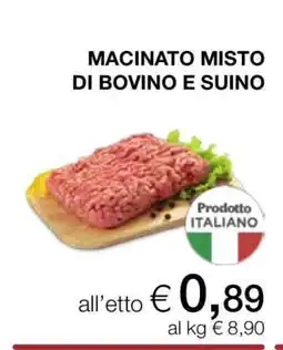 Coop Macinato misto di bovino e suino offerta