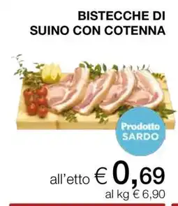 Coop Bistecche di Suino con Cotenna offerta