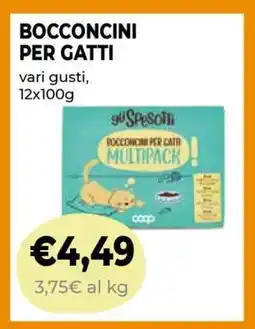Coop BOCCONCINI PER GATTI offerta