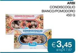 Coop ARBI CONDISCOGLIO BIANCO/POMODORO offerta
