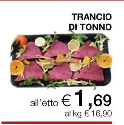 Coop TRANCIO DI TONNO offerta