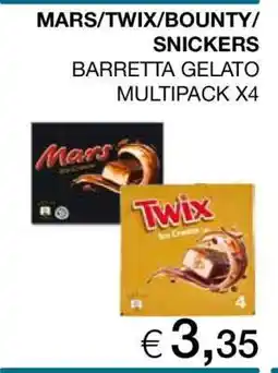 Coop MARS/TWIX/BOUNTY SNICKERS offerta